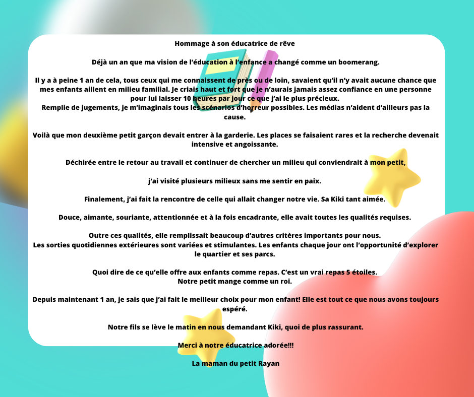 Témoignage